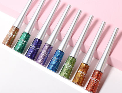 Fashion Creative Glitter Powder Liquid Eyeliner Set - Hiccupzz