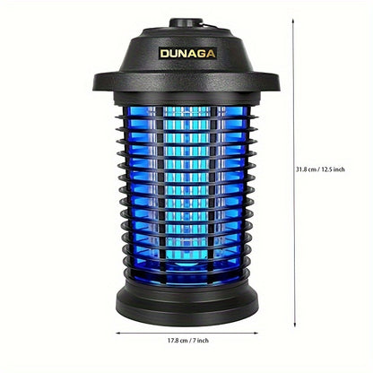 Outdoor Electric Insect Repeller – 90-130V, ABS Plastic Housing, Eliminates Flying Insects - Hiccupzz