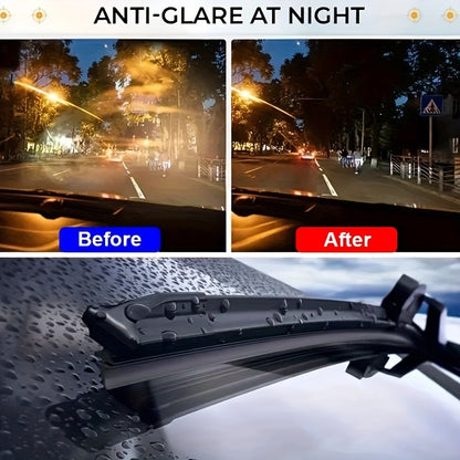 1 Pc 80g Cerium Oxide Glass Polishing Powder - Car Window & Mirror Scratch Removal, with Sponge