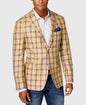 Men's Single-row Two-button Plaid Blazer - Hiccupzz