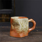 Vintage Japanese Ceramic Mug - Irregular High-Aesthetic Coarse Water Cup