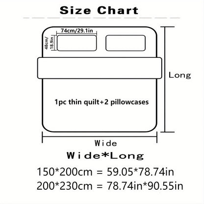 3 Pcs Skin-friendly Summer Cooling Quilt Set, Soft And Comfortable Quilt For All Seasons - Hiccupzz