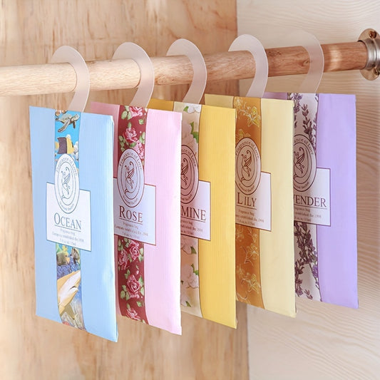 5pcs Hanging Perfume Wardrobe Sachet Sachet Wardrobe Mildew