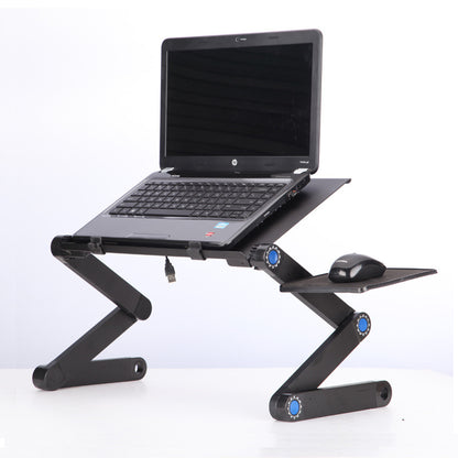 Laptop Table Stand With Adjustable Folding Ergonomic Design Stand - Hiccupzz