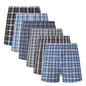 JupiterSecret Men's Woven Boxer Shorts - 6/10-Pack, Elastic Waistband, Random Colors - Hiccupzz