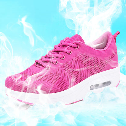 Fly Woven Mesh Breathable Sports Casual Shoes - Hiccupzz