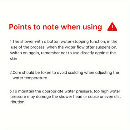 Super Pressurized Shower Head - Hiccupzz