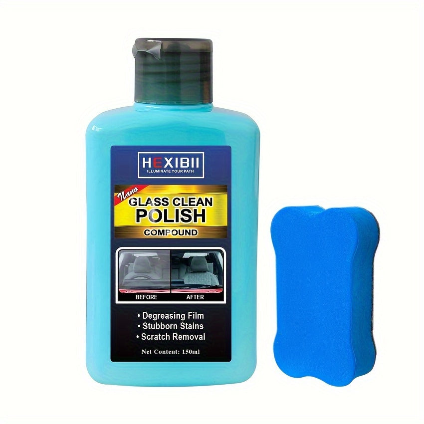 150ml Car Glass Oil Film Remover & Cleaner, Automotive Glass Spray