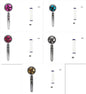 Shower Head Water flow 360 Degrees Rotating With Small Fan ABS Rain High Pressure Spray Nozzle Bathroom Accessories - Hiccupzz