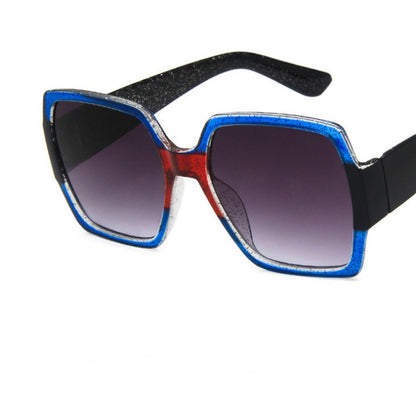 Colorful glitter sunglasses retro sunglasses - Hiccupzz
