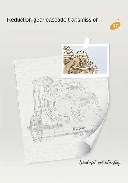 8+ Years - Acrylic Ball Track Puzzle Model