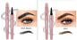 Waterproof And Smooth Not Smudge Four-fork Liquid Eyebrow Pencil