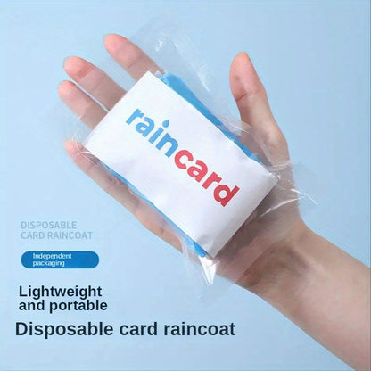 Portable Random Color Disposable Raincoat for Outdoor Travel - Hiccupzz