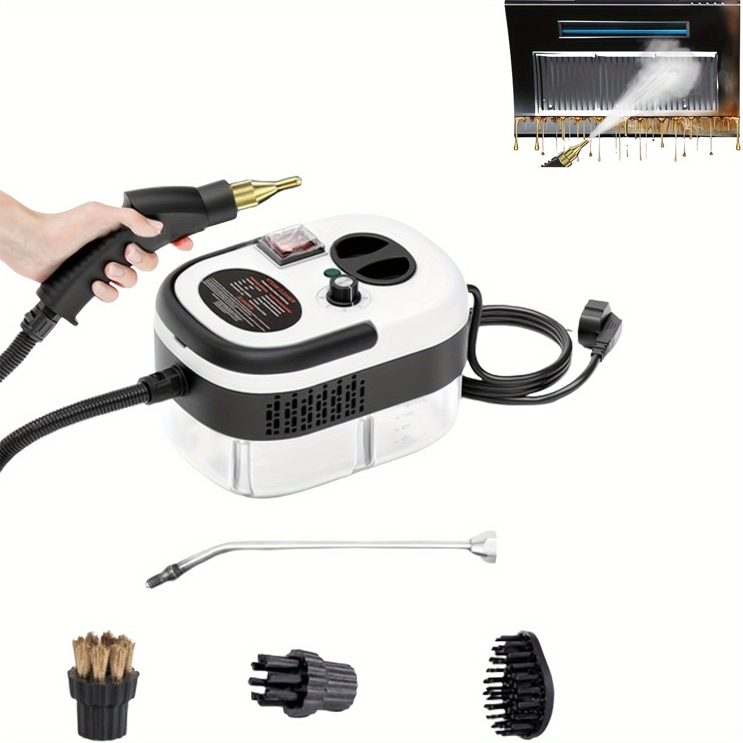 Steam Cleaner 2500W Handheld High-Temperature Pressurized