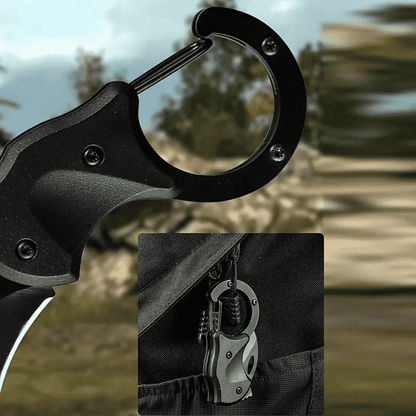Mini Folding Knife Keychain - Portable, High Hardness, Multi-functional, Perfect for Backpack & Camping - Hiccupzz