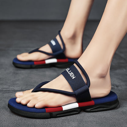 Men Sandals Outdoor Sport Flip Flops Comfort Casual Thong Beach Shoes - Hiccupzz