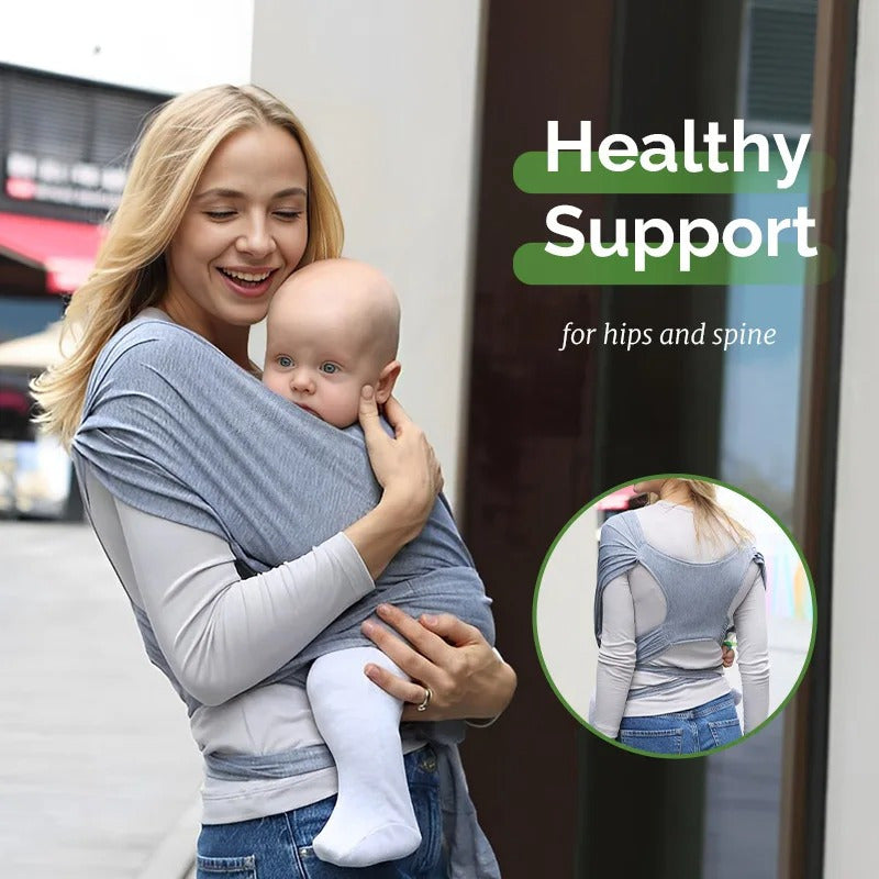 Lightweight Baby Carrier - Versatile Front & Back Carrier, Breathable Sling for Outdoor Adventures