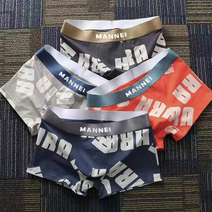 Flat Corner Antibacterial Breathable Trend Boys Youth Boxer Shorts - Hiccupzz