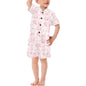 Little Boys' V-Neck Short Pajama Set (Sets 11)