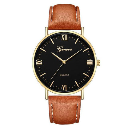 Simple Roman Literal Student Casual Quartz Watch - Hiccupzz