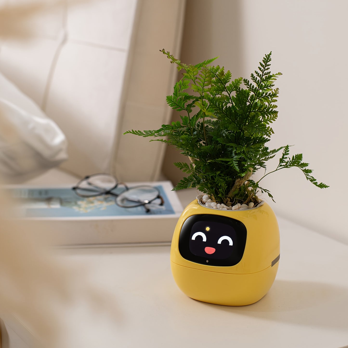 Smart Mini Planter - Electronic Pet, Perfect Halloween & Christmas Desk Decor Gift