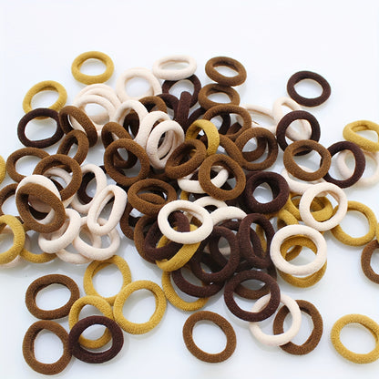 Children's Elastic Hair Rope: Girls Scrunchies Hair Accessories Set (100/300 pcs) - Ideal for Gifts - Hiccupzz