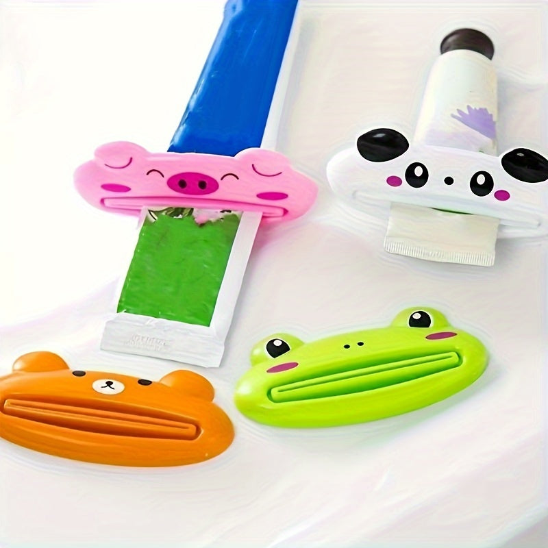 Colorful Animal-Shaped Toothpaste Tube Squeezer - Easy And Convenient Toothpaste Dispenser