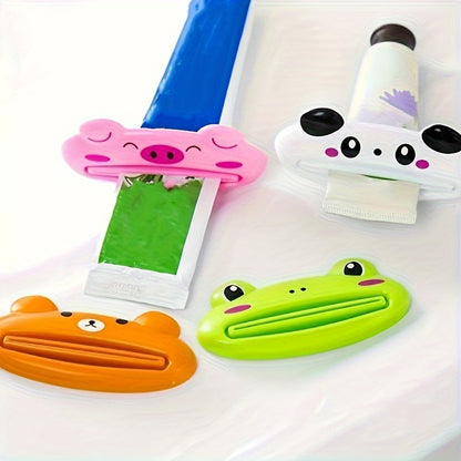 Colorful Animal-Shaped Toothpaste Tube Squeezer - Easy And Convenient Toothpaste Dispenser - Hiccupzz