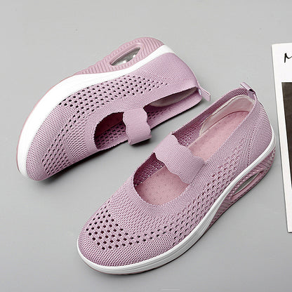 Women's Air Cushion Thick Sole Casual Sports Shoes - Hiccupzz