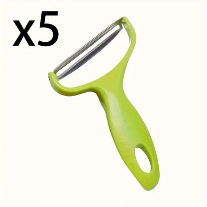 Multi-Functional Vegetable Slicer, Shredder & Peeler - Metal & Plastic Salad Cutter for Cabbage, Lettuce, Carrots - Hiccupzz