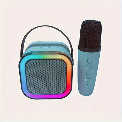 Portable Karaoke Speaker with Microphone Set - Ideal for Home Parties and Birthday Gifts - Hiccupzz