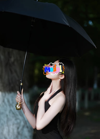Premium British Style Long Handle Umbrella - Waterproof