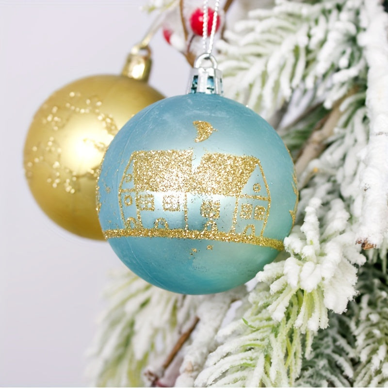 44 Pcs Christmas Balls Ornaments for Xmas Tree Decorations