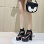 Waterproof Platform Thick Heeled Sandals - Hiccupzz