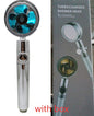 Shower Head Water flow 360 Degrees Rotating With Small Fan ABS Rain High Pressure Spray Nozzle Bathroom Accessories - Hiccupzz