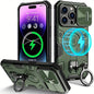 Wefor Case for iPhone 14 Pro Max Case with Stand, Slide Camera Cover, Military Grade Shockproof Portective Case Compatible with MagSafe Wireless Charger&Magnetic Car Mount Holder - Hiccupzz