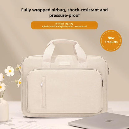 Waterproof Laptop Bag Case - Fits 13.3", 14", 15.6", 17.3" Laptops & MacBook Air/Pro - Shoulder Handbag Briefcase