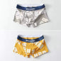 Flat Corner Antibacterial Breathable Trend Boys Youth Boxer Shorts - Hiccupzz