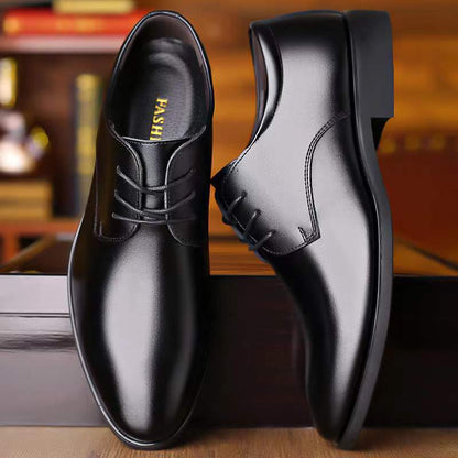 Men's Casual Business Formal Wear Leather Shoes - Hiccupzz