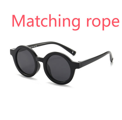 Children's Silicone Sunglasses 0-3 Years Old Children Cute - Hiccupzz