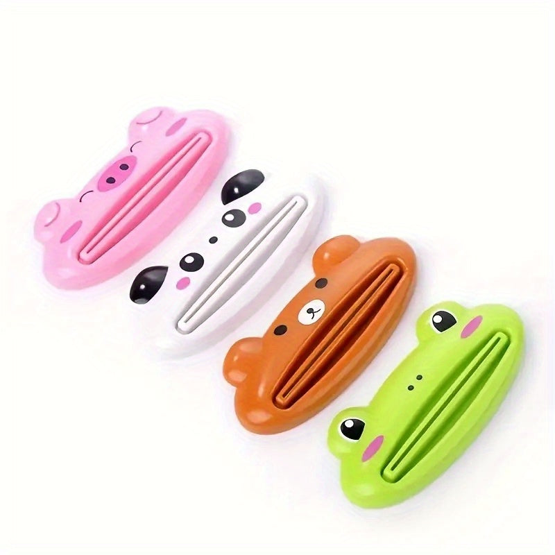 Colorful Animal-Shaped Toothpaste Tube Squeezer - Easy And Convenient Toothpaste Dispenser