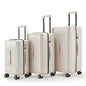3 Piece Luggage Set 20/24/28 Inch PC Material Suitcase With Wet Dry Separation Anti-Explosion Zipper