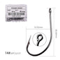 50pcs/10pcs/Box Treble Fishing Hooks - Hiccupzz