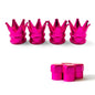 4 Pcs New Arrive Colorful Aluminum Crown Car Tire Valve Stem Caps - Hiccupzz