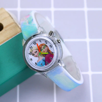 Disney Princess Elsa Watches for Girls, Silicone Strap - Hiccupzz