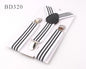 New Adjustable Kids Suspenders Elastic Striped Suspender Candy Color Children Braces Wedding Accessories Girls Boys Straps - Hiccupzz