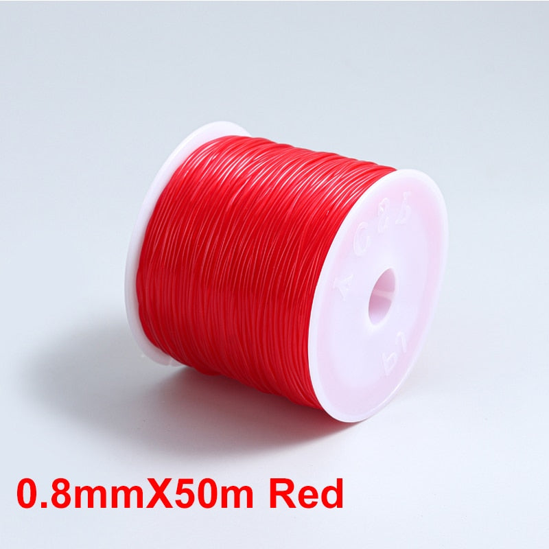 100M Plastic Crystal for DIY Beading Stretch Cords