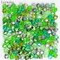 Multicolor 100pcs 4mm Bicone Austria Crystal Beads for DIY Jewelry Making - Hiccupzz