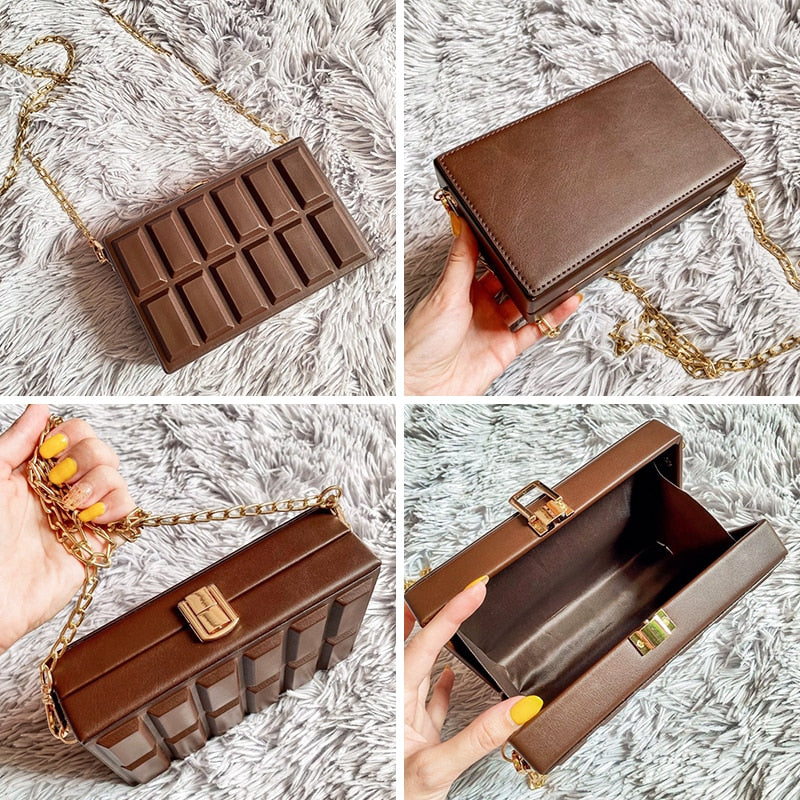 Vintage Box Shape Crossbody Bags for Women Fashion Shoulder Handbags and Purses Luxury Designer Female Clutch Bag Pu Leather