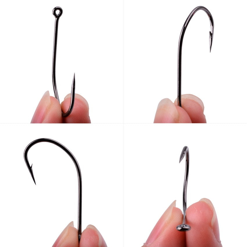 50pcs/10pcs/Box Treble Fishing Hooks